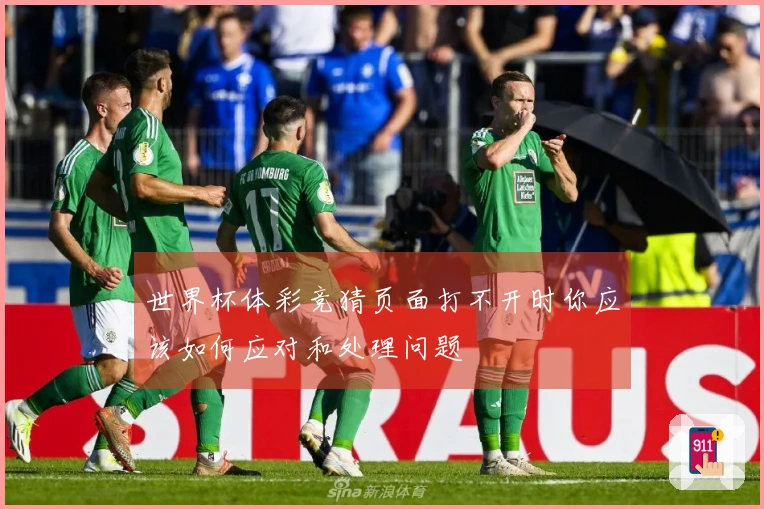 世界杯体彩竞猜页面打不开时你应该如何应对和处理问题