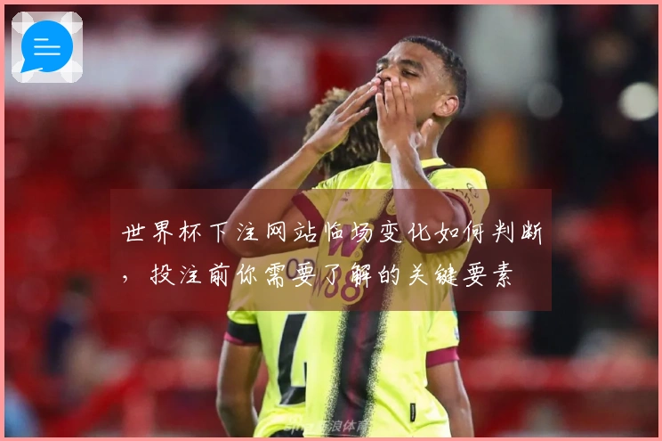 世界杯下注网站临场变化如何判断，投注前你需要了解的关键要素