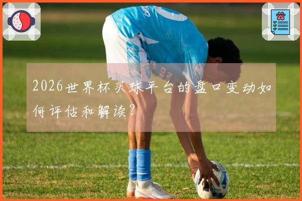 2026世界杯买球平台的盘口变动如何评估和解读？